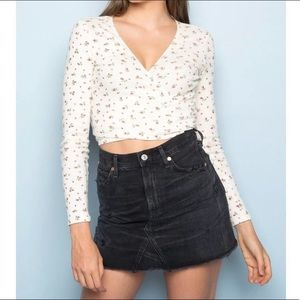 Brandy Melville Coco Wrap Top